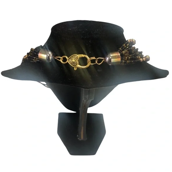 Multi Strand Beaded Necklace - Picture 4 of 4